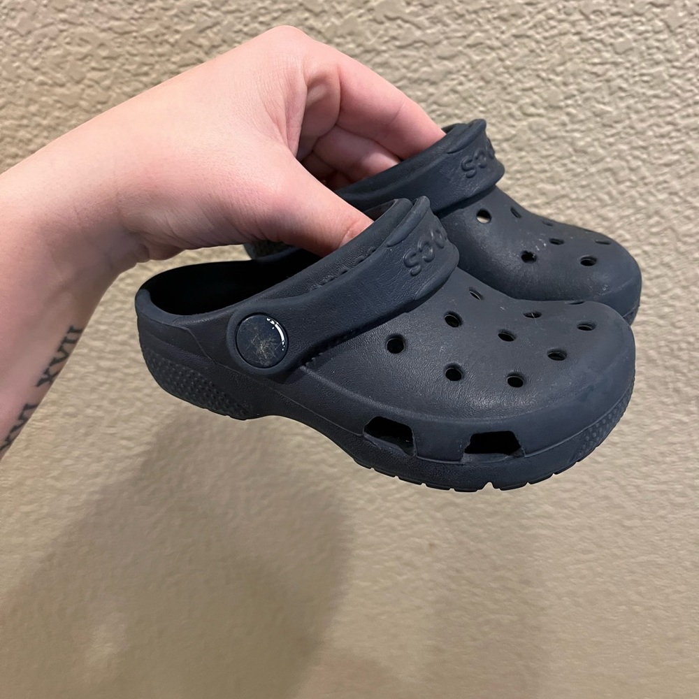 CROCS Kids Dark Blue Water Shoes